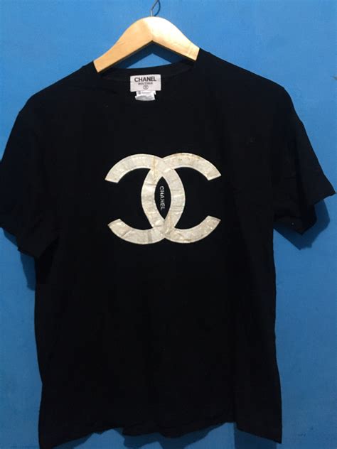 chanel women t shirt|vintage chanel t shirt.